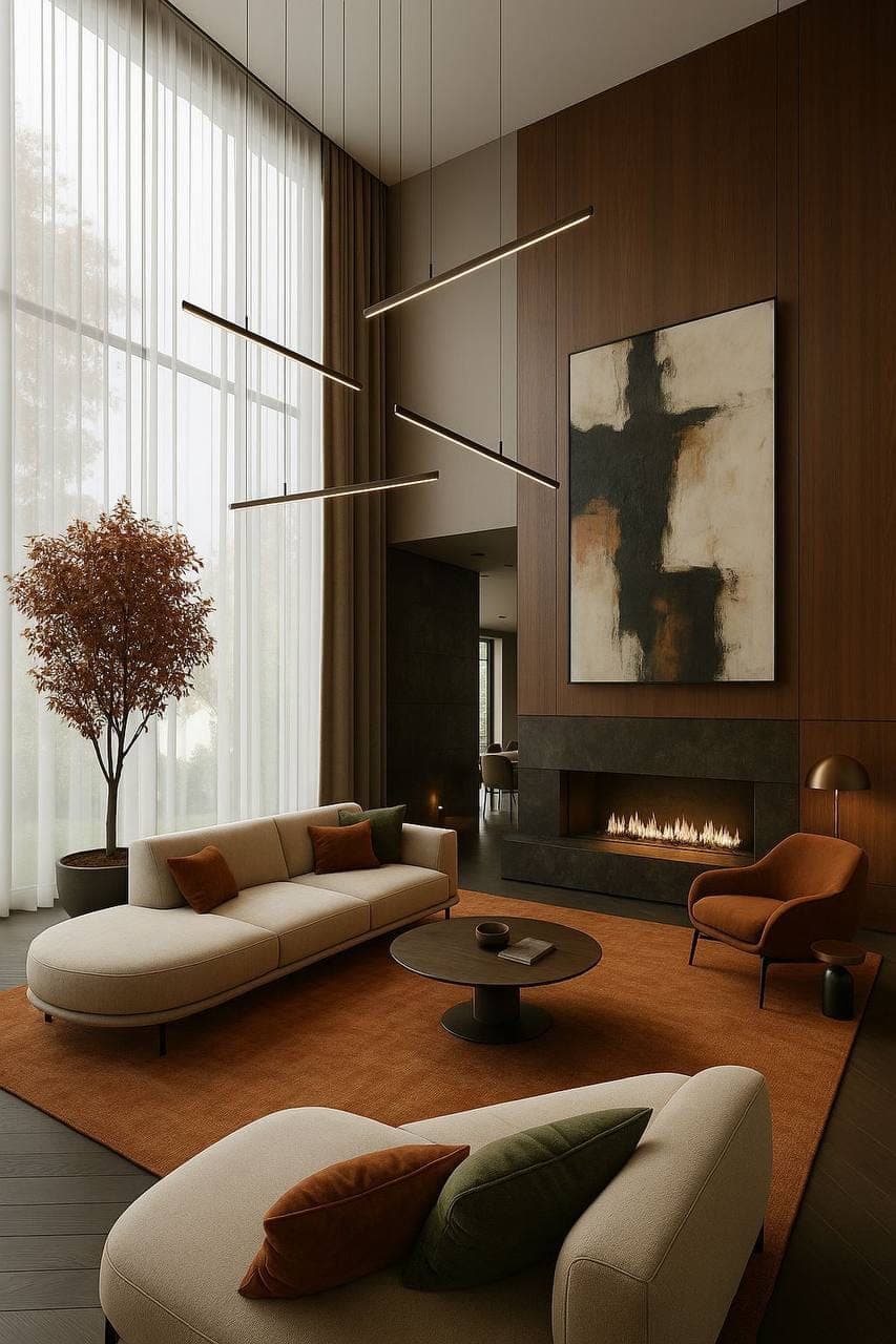 Earthy Maximalism interior design